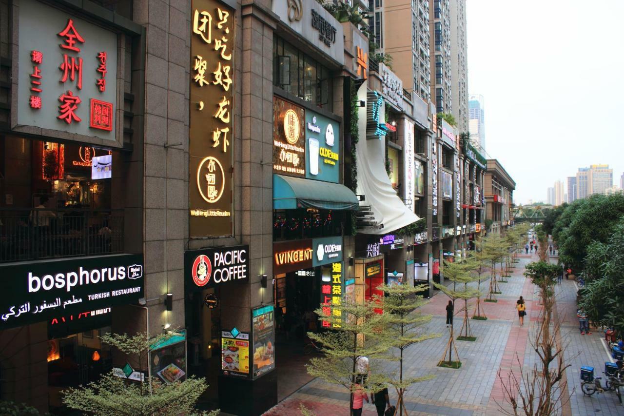 She & He Service Apartment Huifeng Guangzhou Eksteriør bilde